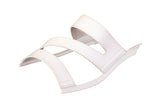 Beige Aloura Triple-Strap sandal top — Sole Mate modular sandals