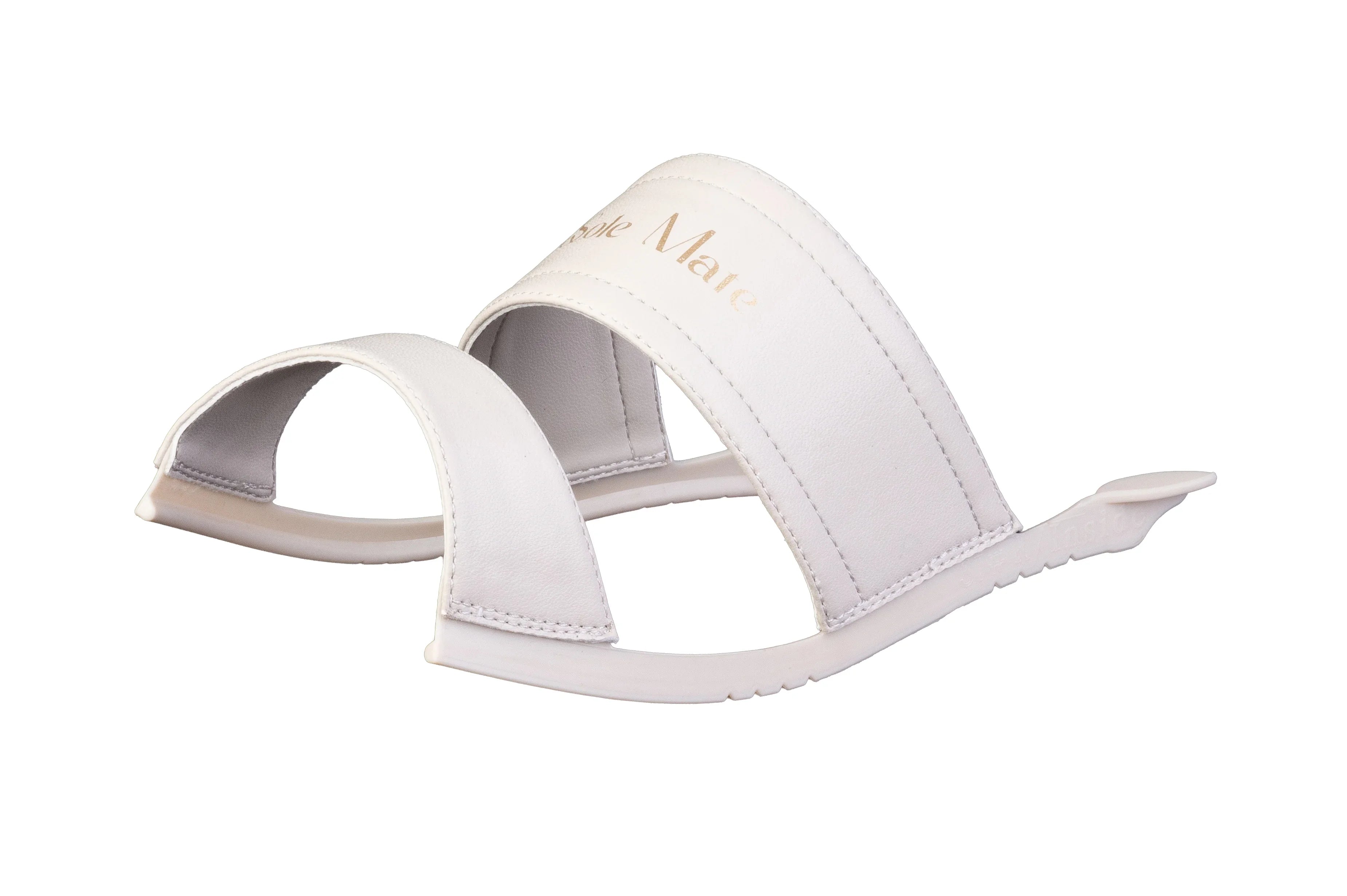Beige Vani Padded sandal top — Sole Mate modular sandals