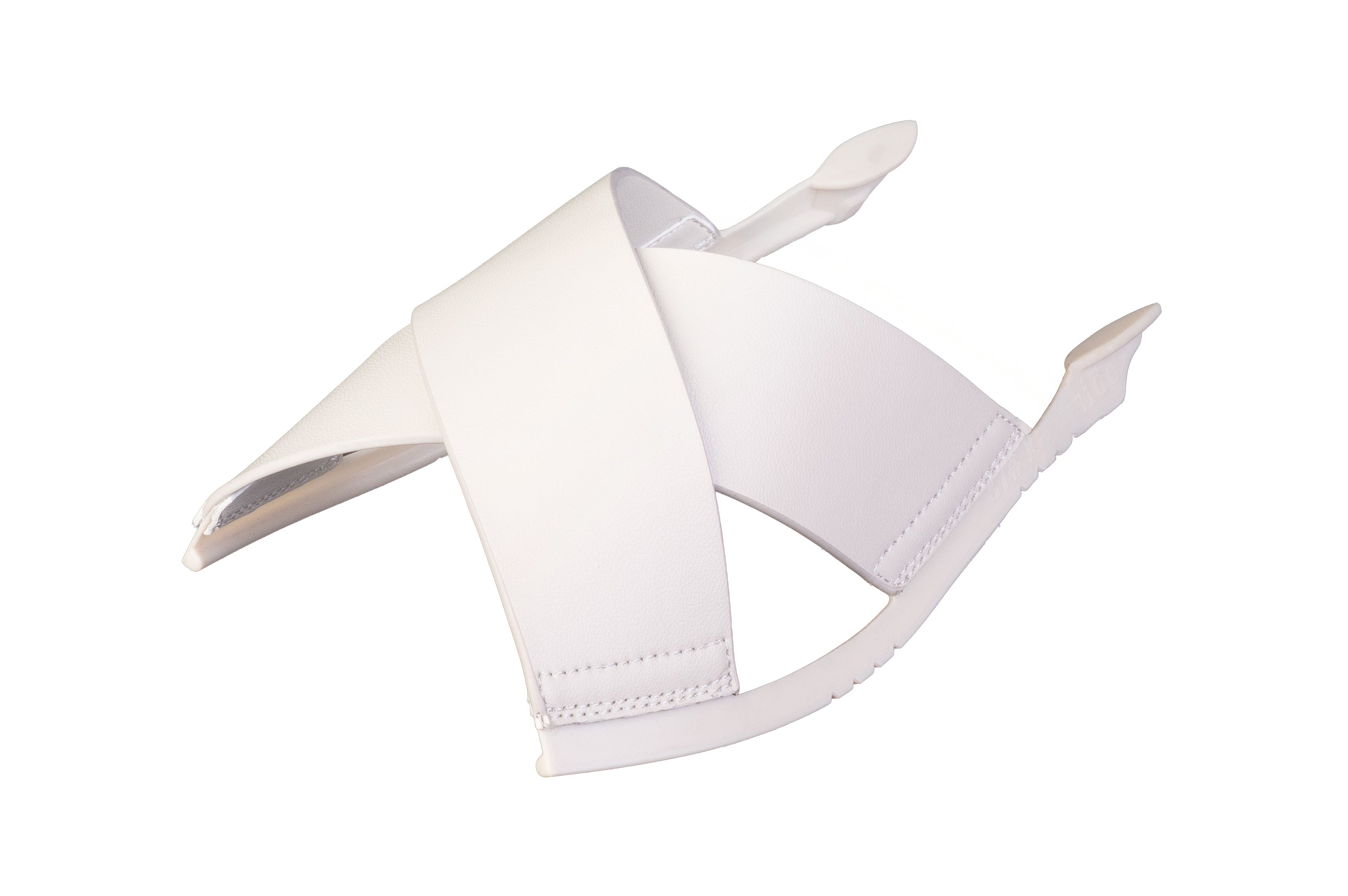 Aria X-Strap sandal top in Beige — interchangeable design