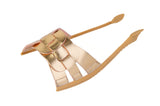 Harmonia Woven sandal top in Black — interchangeable design