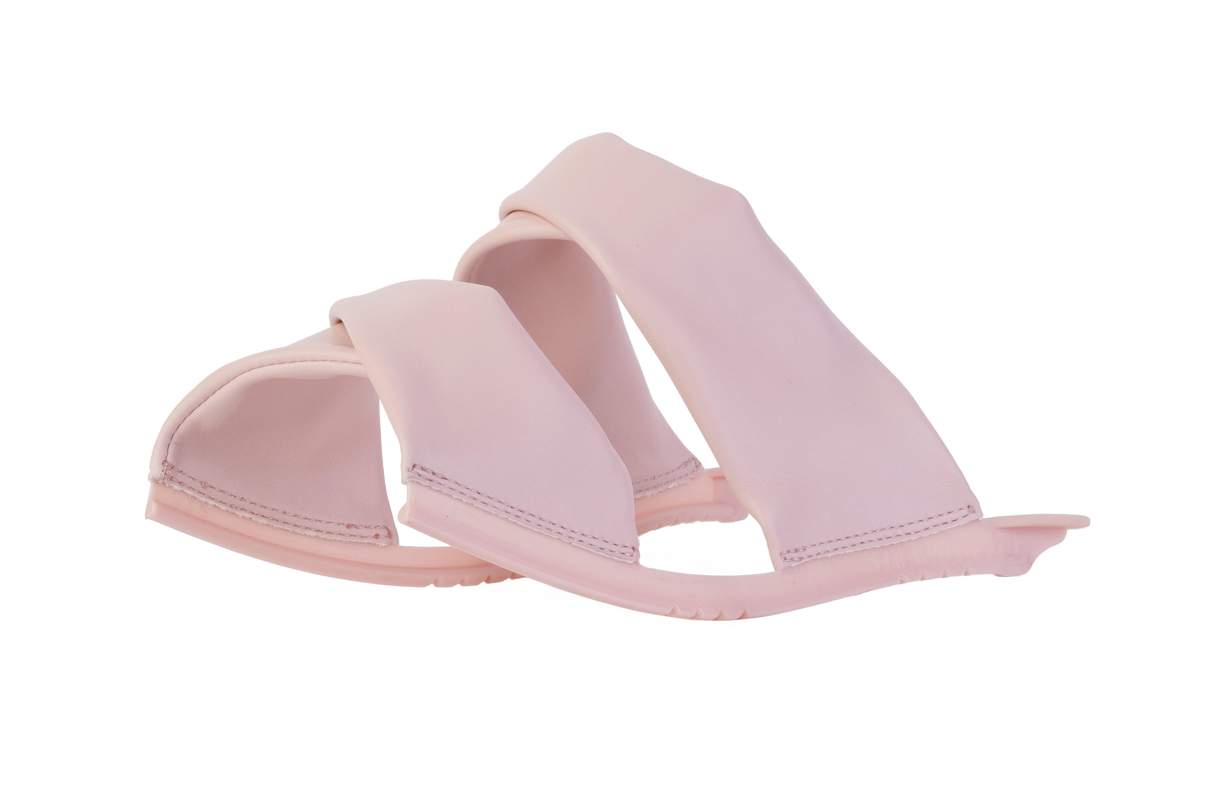 Almond Alma Crisscross — snap-on sandal top by Sole Mate