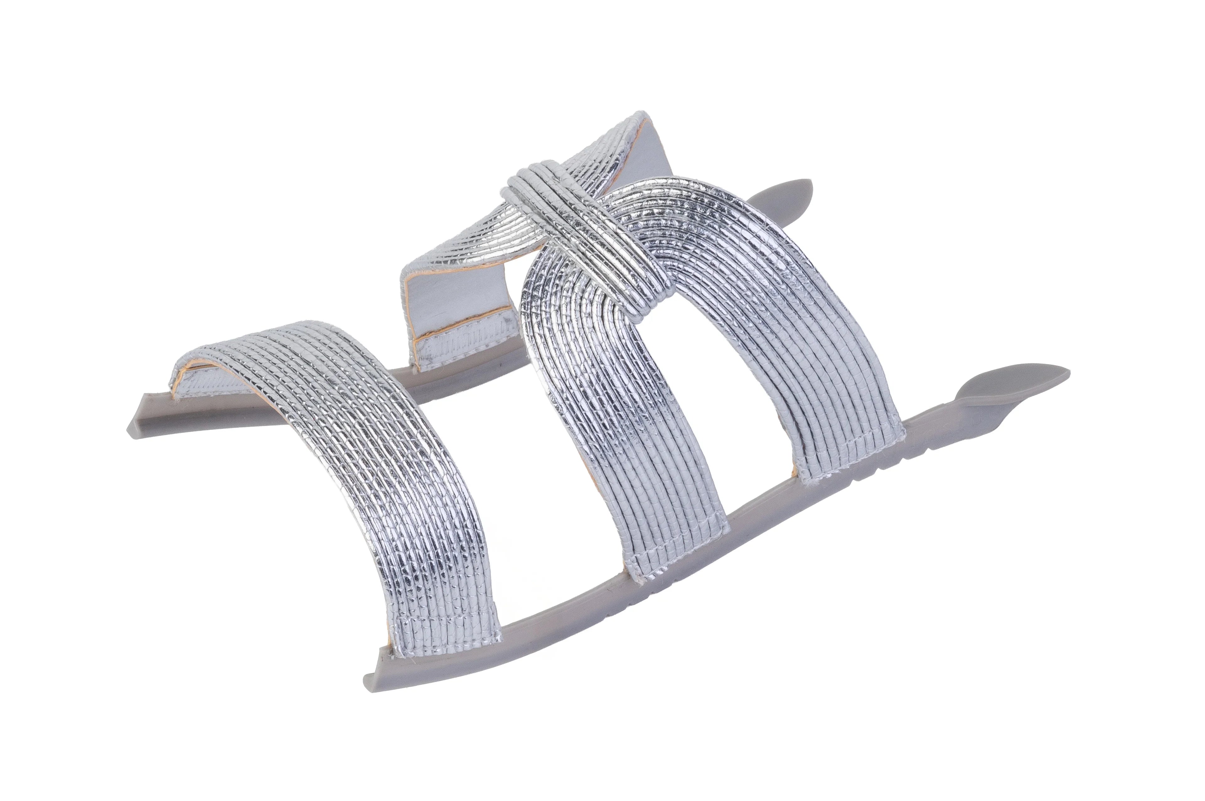 Soraya Triple-Strap sandal top in Gold — interchangeable design